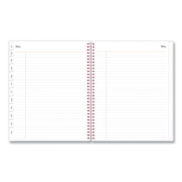 Blue Sky® Joselyn Weekly-monthly Planner, Joselyn Floral Artwork, 11 X 8.5, Pink-peach-black Cover, 12-month (jan To Dec): 2022 freeshipping - TVN Wholesale